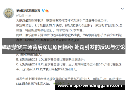 魏震禁赛三场背后深层原因揭秘 处罚引发的反思与讨论